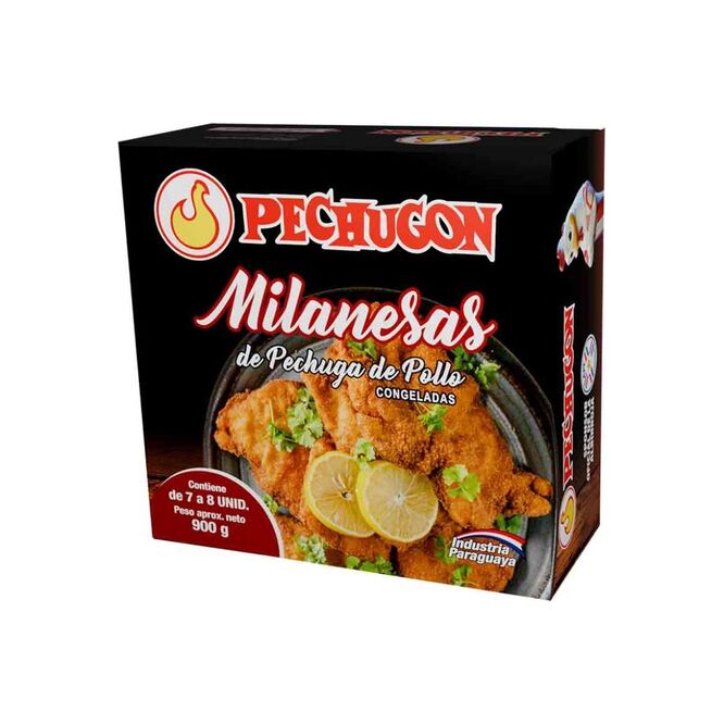 Milanesa de pollo congelado Pechugón 850 gramos