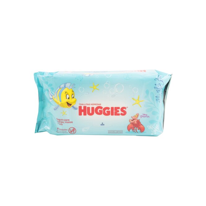 Toallitas húmedas Disney Princesas Huggies 80 unidades