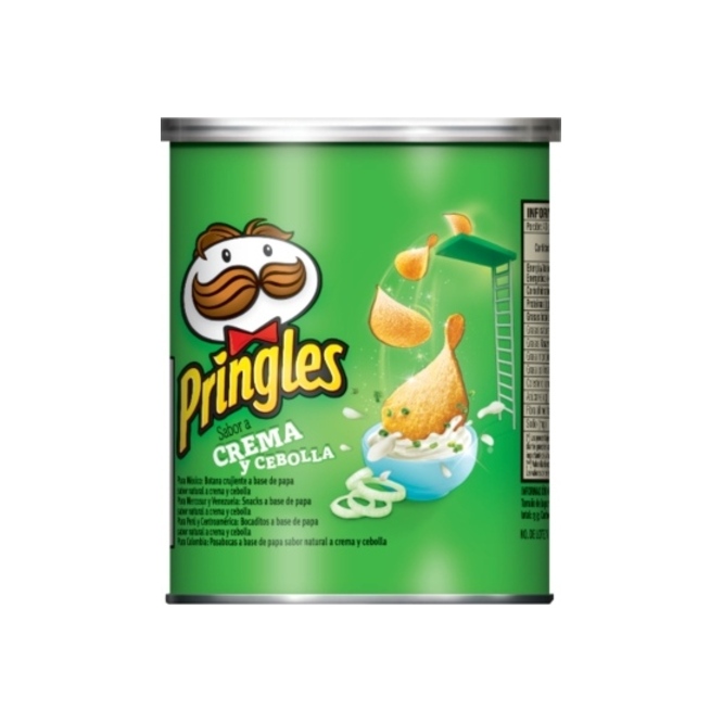 PAPAS FRITAS /PRINGLES S/CREM/CEBOL/37GR