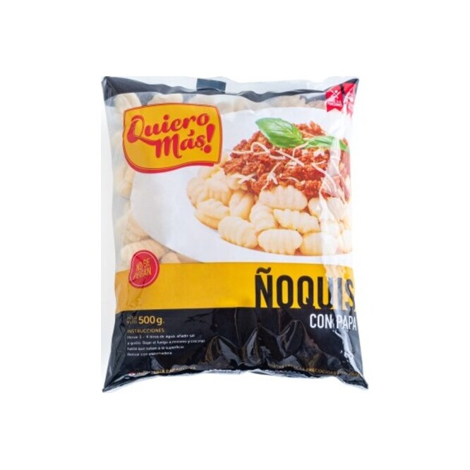 Ñoquis con papa Quiero Más 500 gramos