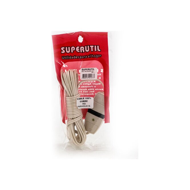 Cable prolongador blíster Superútil