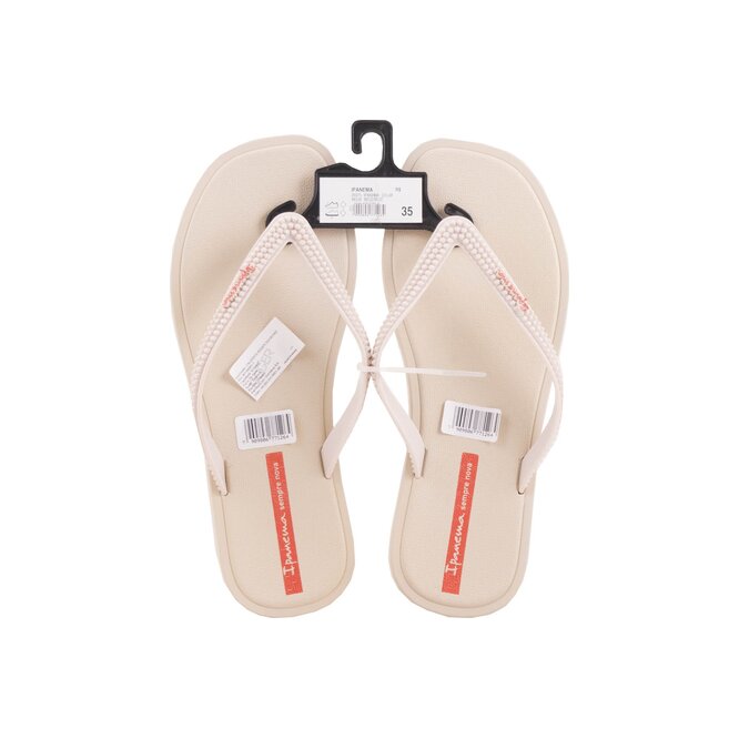Zapatilla Beige Entre Dedo 37 Ipanema