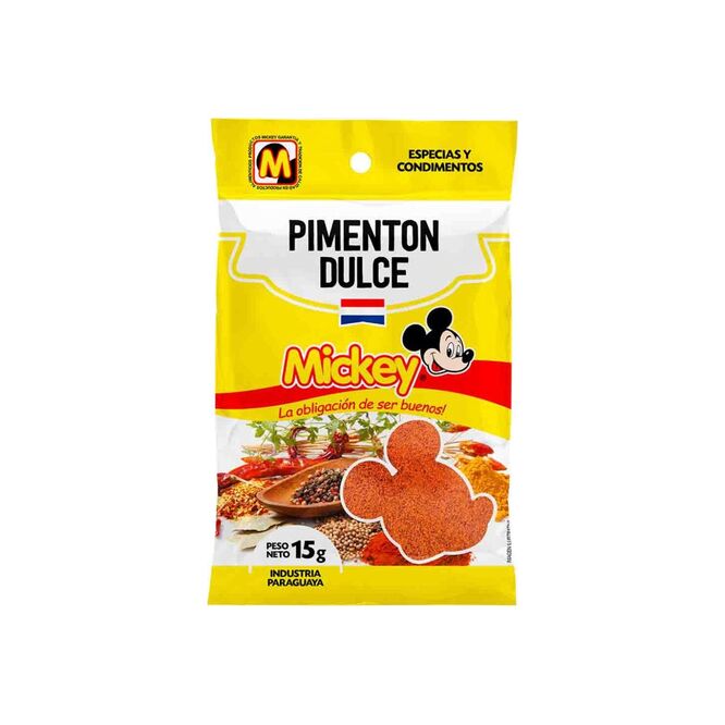 Pimentón Molido en paquete Mickey 15 gramos