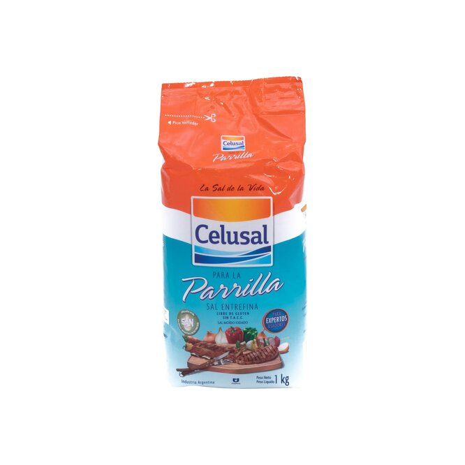 Sal Entrefina en Paquete Celusal 1 kilo