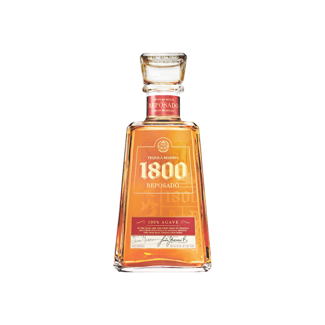 Tequila Reposado en botella 1800 750 ML