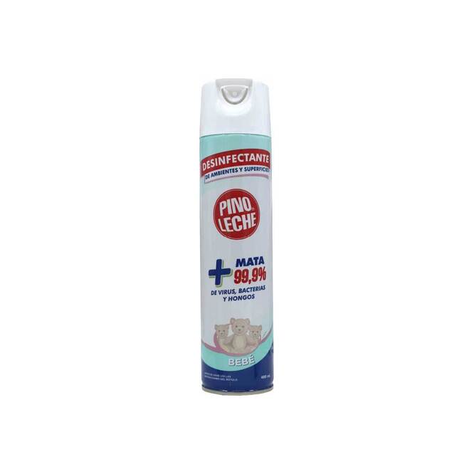 Desinfectante de ambiente aroma bebé en aerosol Pinoleche 400 ml