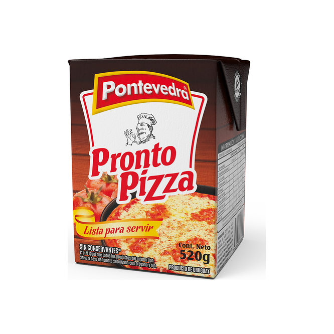 Salsa de tomate para pizza Pontevedra 520 gramos