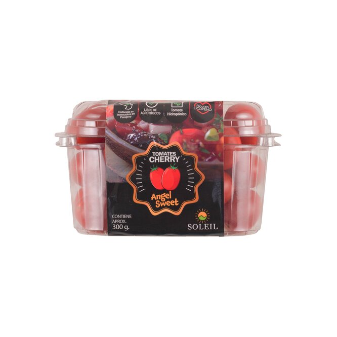 Tomates Cherry ángel sweet en pote Soleil 300 gramos