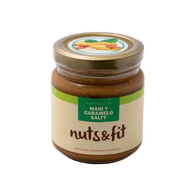 MANTEQUILLA D/MANI NUTS FIT C/CARAM 230G