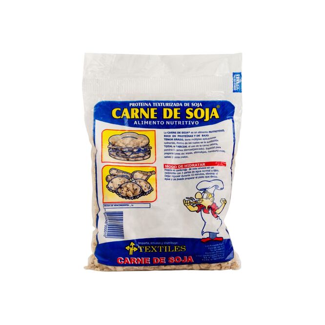 Carne de soja Textiles 500 gramos