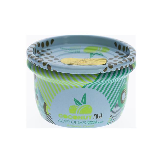 Aceitunas verdes descarozadas coco Coolives 60 gramos