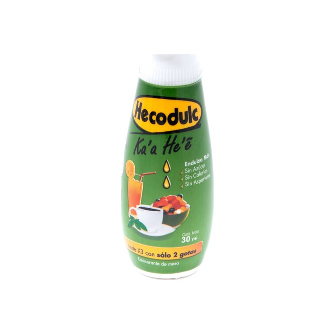 Edulcorante liquido con ka'a he'e Hecodulc 30 ml