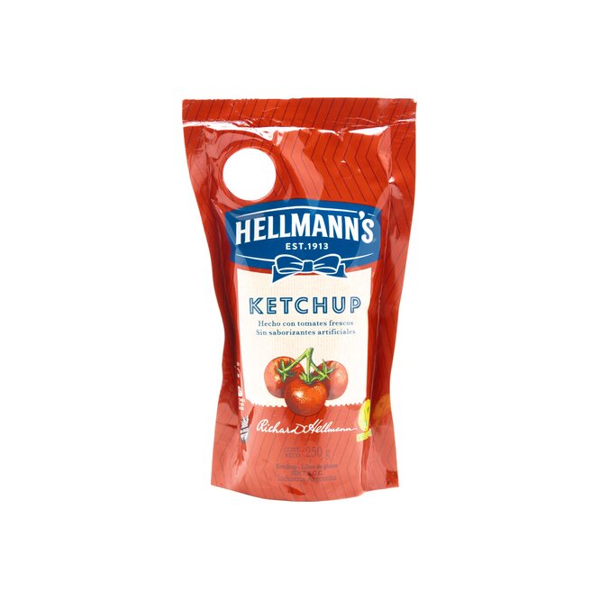 KETCHUP HELLMANNS DOYPACK 250GR