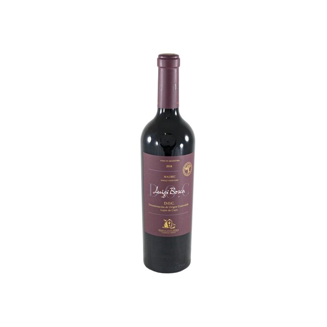 Vino tinto Malbec en botella Luigi Boca 750 ml