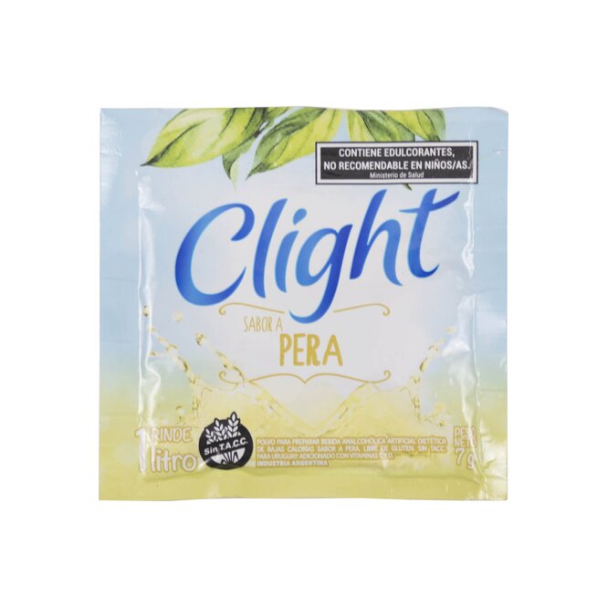 Jugo sabor pera en polvo Clight 7 gramos