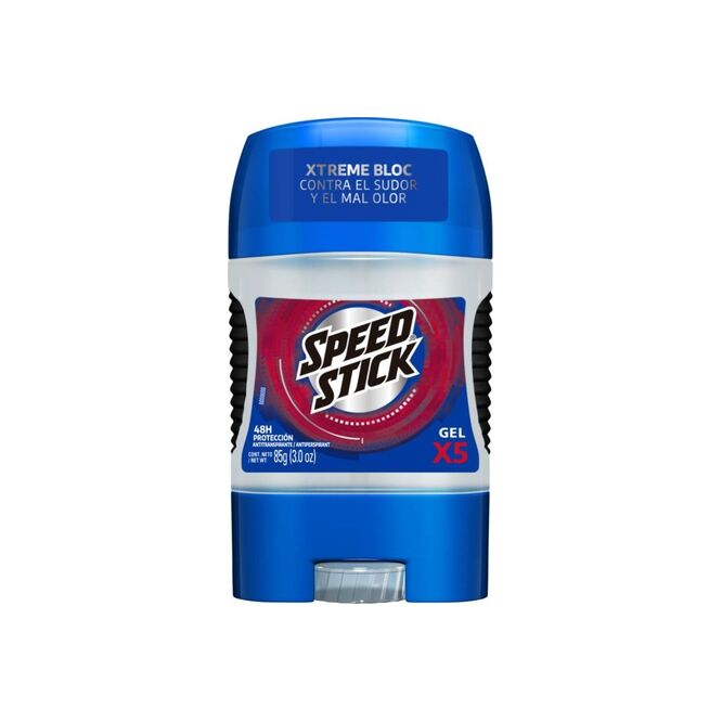 Desodorante antitranspirante multiprotector x5 en gel Speed Stick 85 gramos