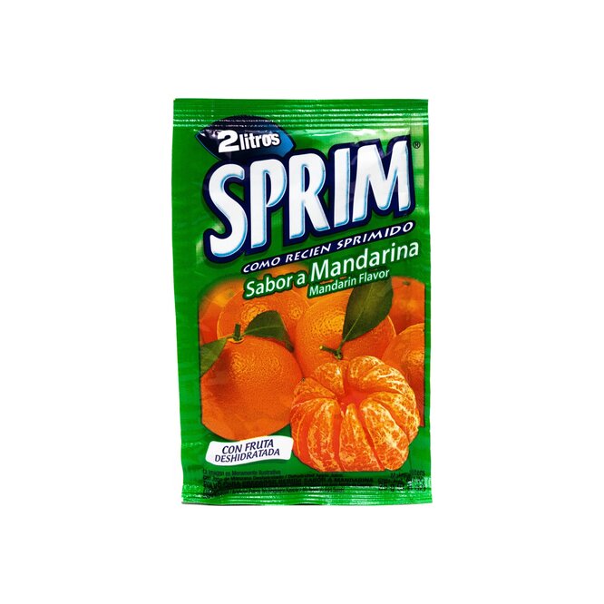 JUGO DMANDARINA 25GRX2LT SPRIM SOB