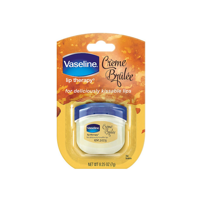 Crema brulee para labios en frasco Vaseline 7 gramos