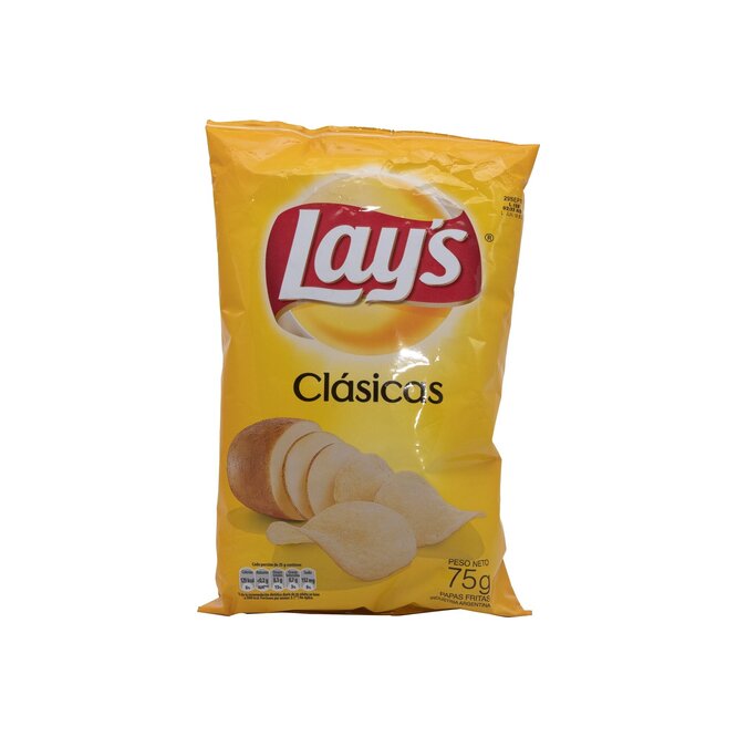 Papas fritas clásicas Lay's 75 gramos