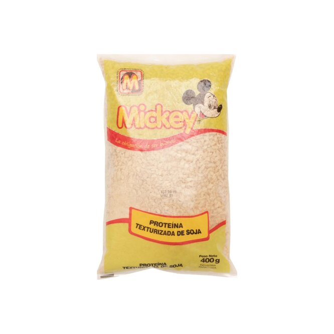 Carne de soja Mickey 400 gramos