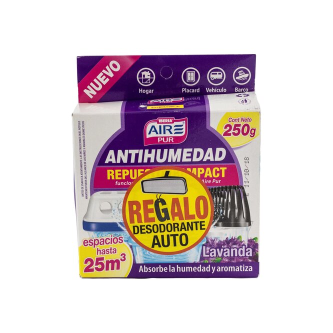 Desodorante antihumedad lavanda Iberia 350 gramos