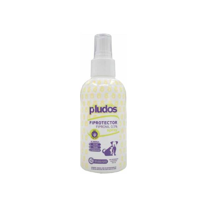 Fiprotector para pulgas, garrapatas y piojos en aerosol P´ludos 150 ml