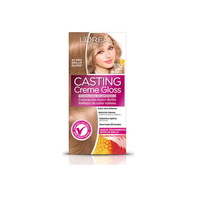 Tinte para cabello Casting Creme Gloss Nro. 810 L’Oreal 152,5 ml