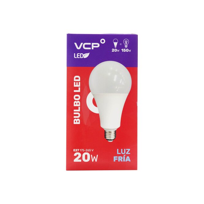 Foco LED luz fría VCP 20W 1 unidad