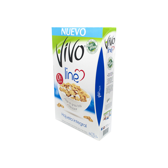 Cereal integral line en caja Vivo 350 gramos