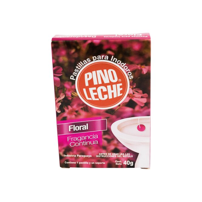 Pastilla para Inodoro Floral en caja Pinoleche 40 gramos