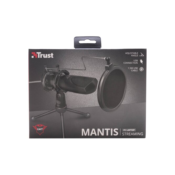 Micrófono con Trípode Mantis Trust