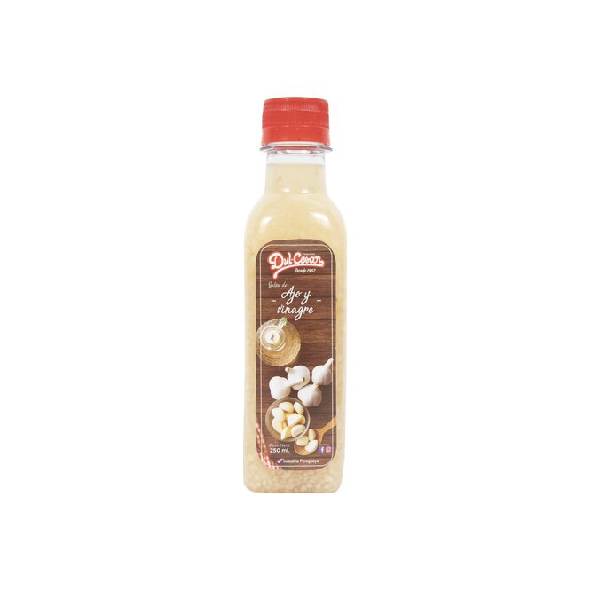 SALSA DE AJO Y VINAGRE DUL CESAR 250ML P