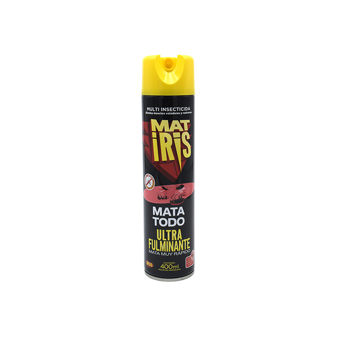 Insecticida mata todo ultra fulminante en aerosol Matiris 400 ml