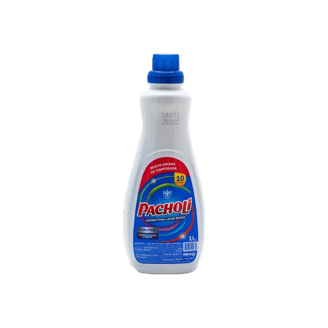 Jabón líquido para ropas botella Pacholí 1 litro