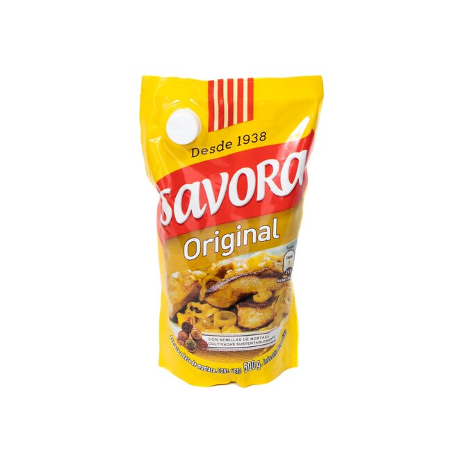 MOSTAZA SAVORA ORIGINAL 500GR