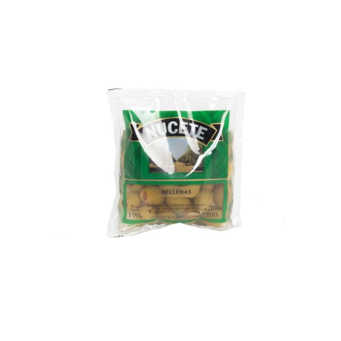 Aceituna Rellena en doypack Nucete 100 gramos