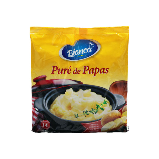 Puré de papas paquete Bianca 400 gramos