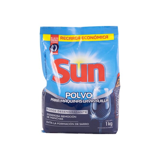 POLVO SUN RECARGA P/MAQU LAVAVAJILLA 1KG