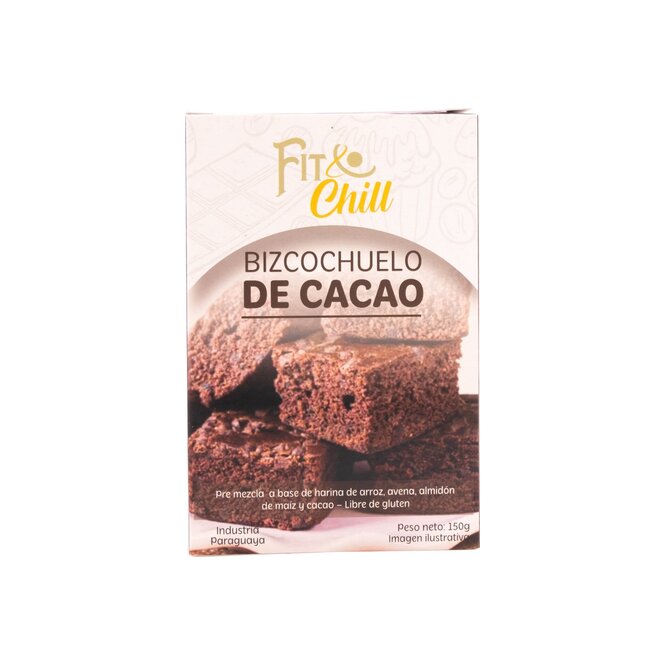 POLVO P/BIZCOCHUELO FIT CHILL D/CAC 150G