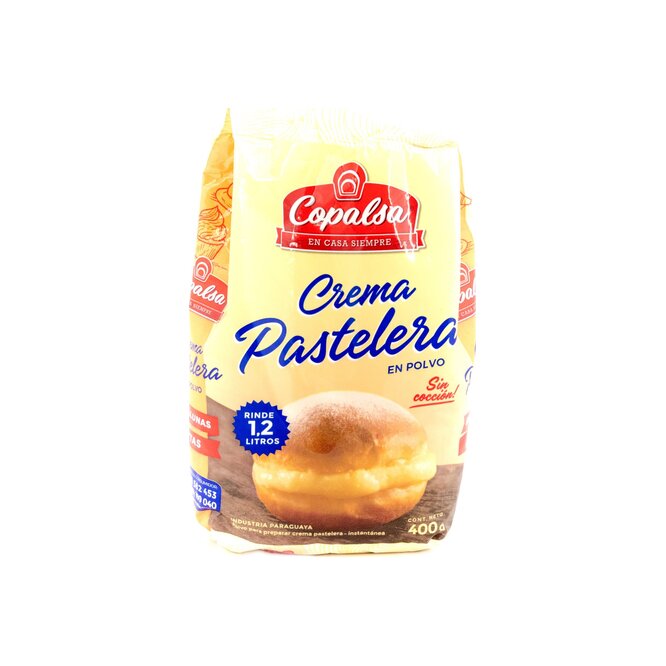 Crema pastelera paquete Copalsa 400 gramos