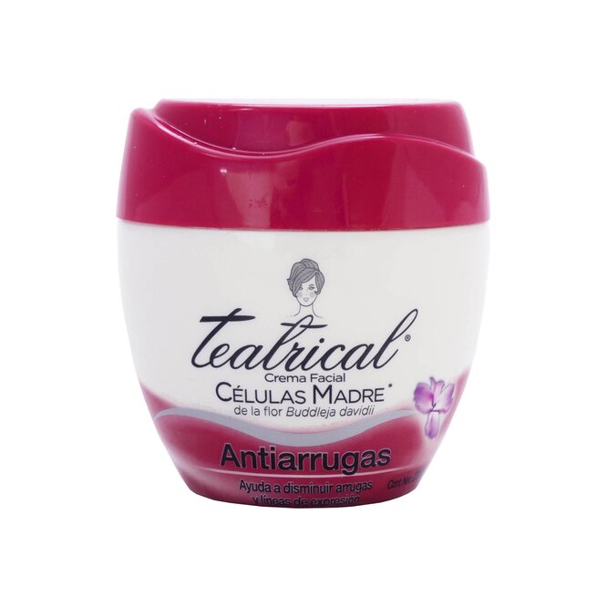 Crema Facial Humectante Teatrical 200 gramos
