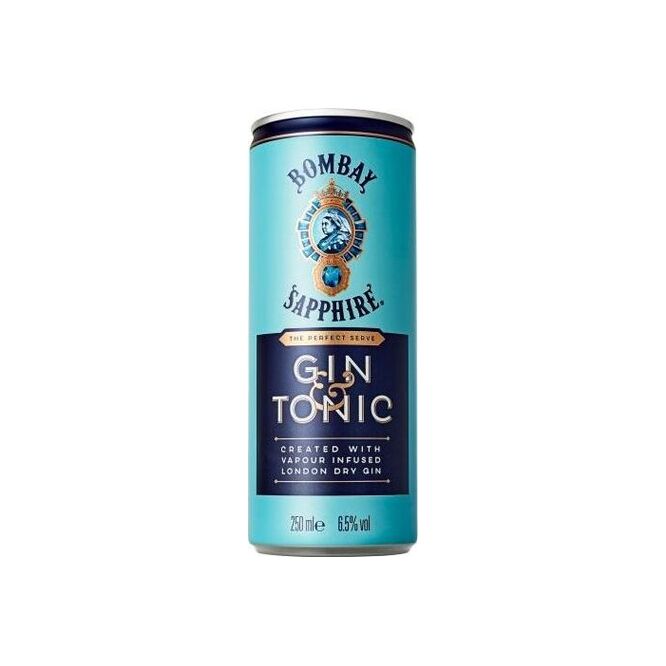 GIN TONIC BOMBAY SAPPHIRE 250 ML