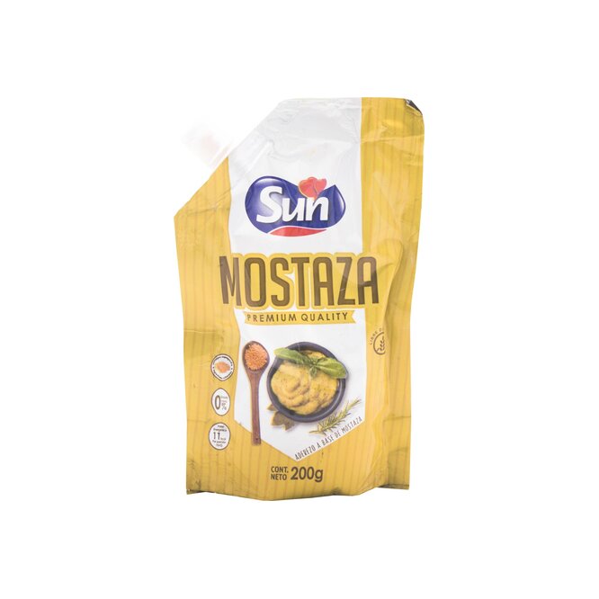 MOSTAZA SABOR TRADICIONAL 200GR SUN