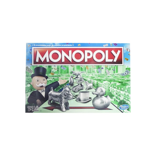 JUEGO NEGOCIAR PROPIE HASBRO MONOPOLY