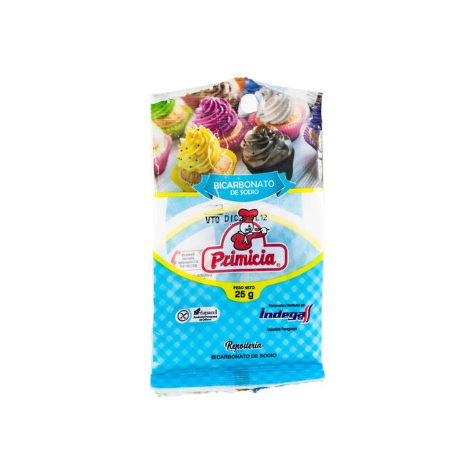 Bicarbonato de sodio Primicia 25 gramos