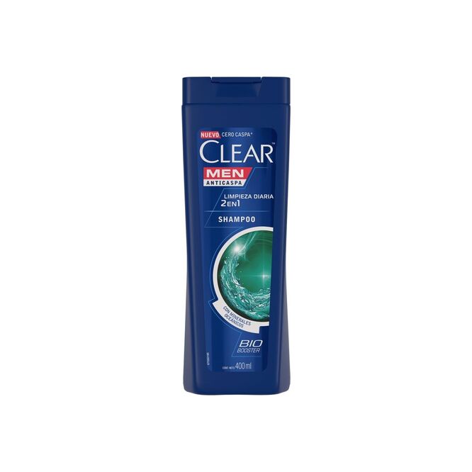 Shampoo anticaspa clear men 400 ml