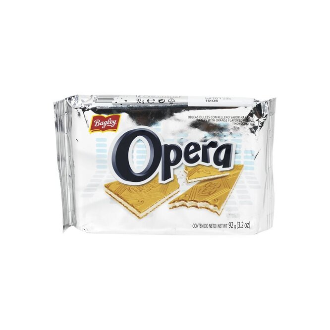 Galletitas Opera Bagley 92 gramos