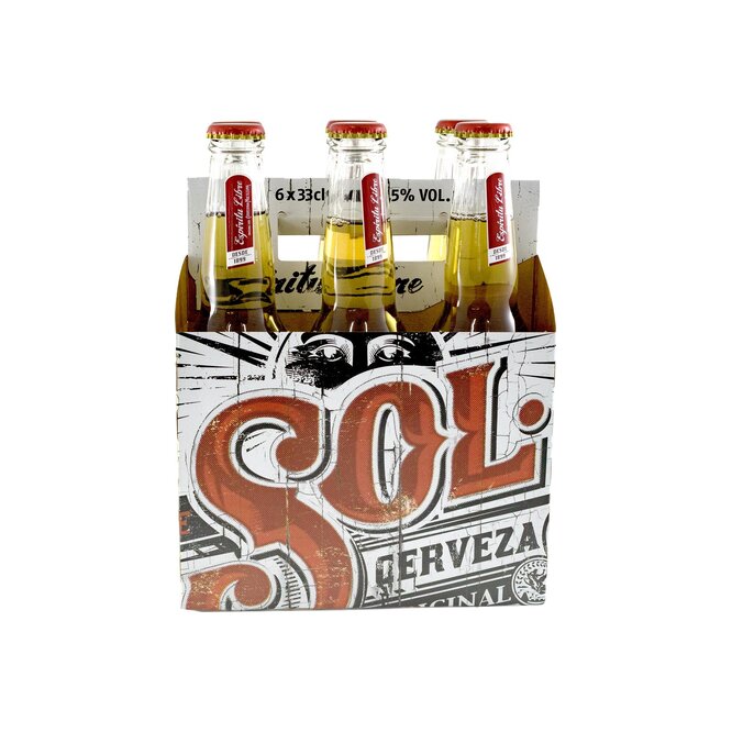 PACK CERVEZA 6 x 330 ML SOL TWIST  BOT D