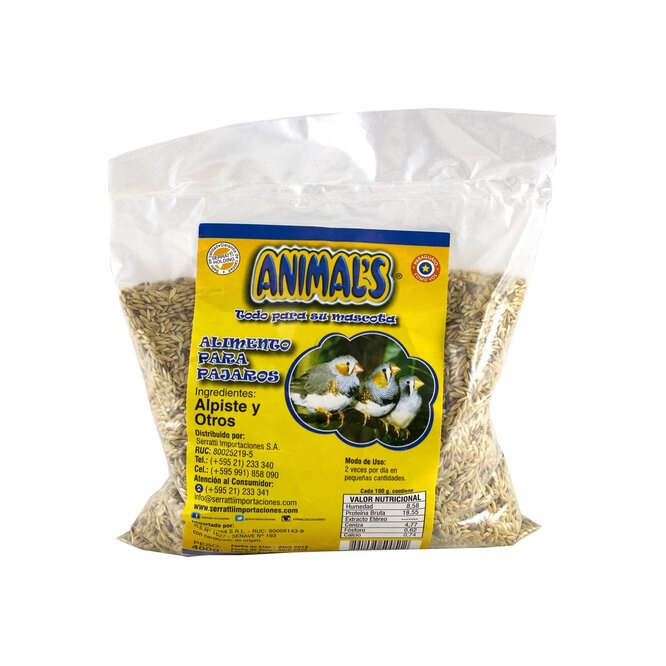 Comida para aves en bolsa Tori por unidad