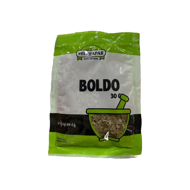 Boldo paquete Hierbapar 30 gramos